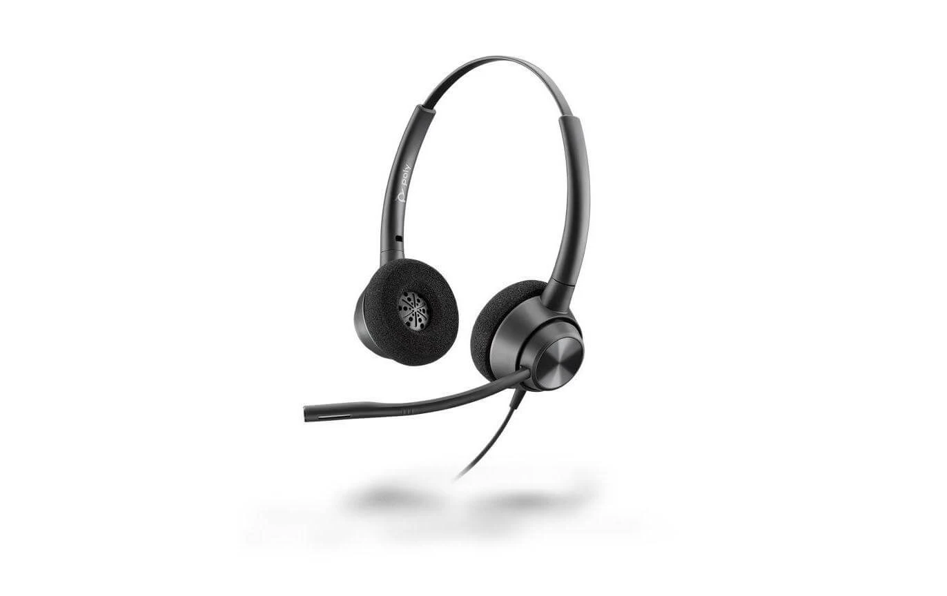 Poly Headset EncorePro 320 Duo QD - Telefon Headsets 1 Poly Headset EncorePro 320 Duo QD - Telefon Headsets