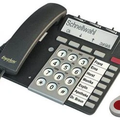 Tiptel Tischtelefon Ergophone S 510 IP Funk Grau - Voice Over IP