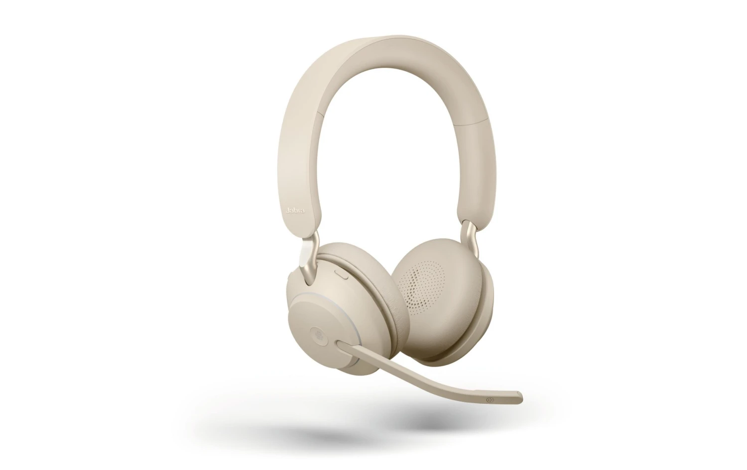 Jabra Headset Evolve2 65 Duo MS Beige, USB-A - Telefon Headsets 2 Jabra Headset Evolve2 65 Duo MS Beige, USB-A - Telefon Headsets – Bild 2