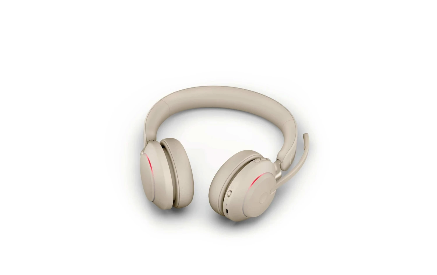 Jabra Headset Evolve2 65 Duo UC Beige, USB-A - Telefon Headsets 3 Jabra Headset Evolve2 65 Duo UC Beige, USB-A - Telefon Headsets – Bild 3