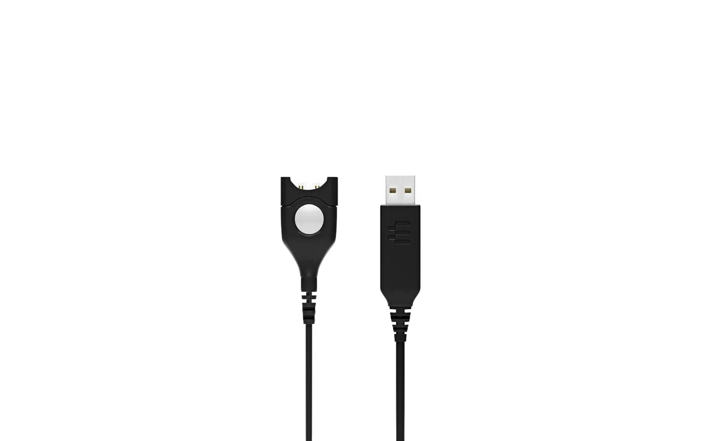 EPOS | SENNHEISER Anschlusskabel USB-ED 01 USB-A - QD 2.2 M - Telefon Headsets 1 EPOS | SENNHEISER Anschlusskabel USB-ED 01 USB-A - QD 2.2 M - Telefon Headsets