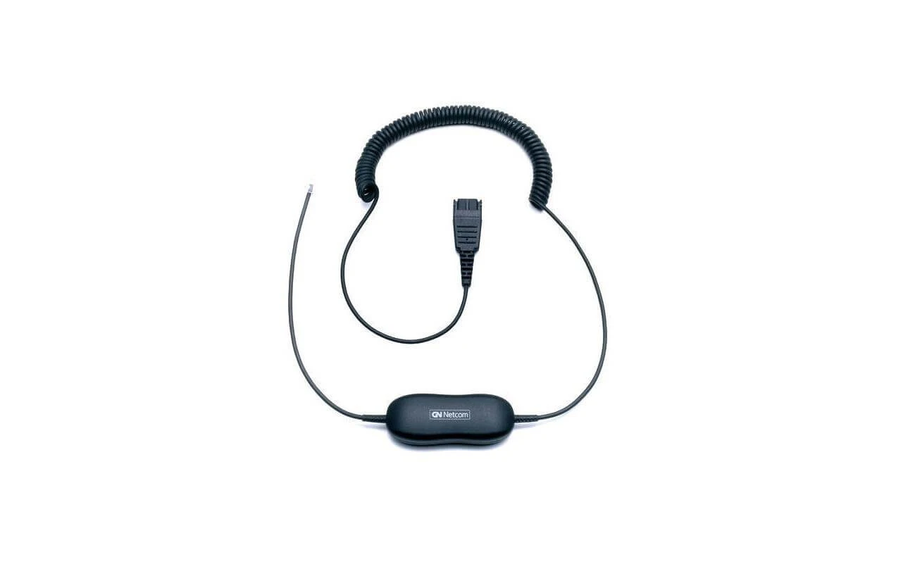 Jabra Anschlusskabel Smart Cord GN1200 RJ-10 - QD 2 M - Telefon Headsets 1 Jabra Anschlusskabel Smart Cord GN1200 RJ-10 - QD 2 M - Telefon Headsets