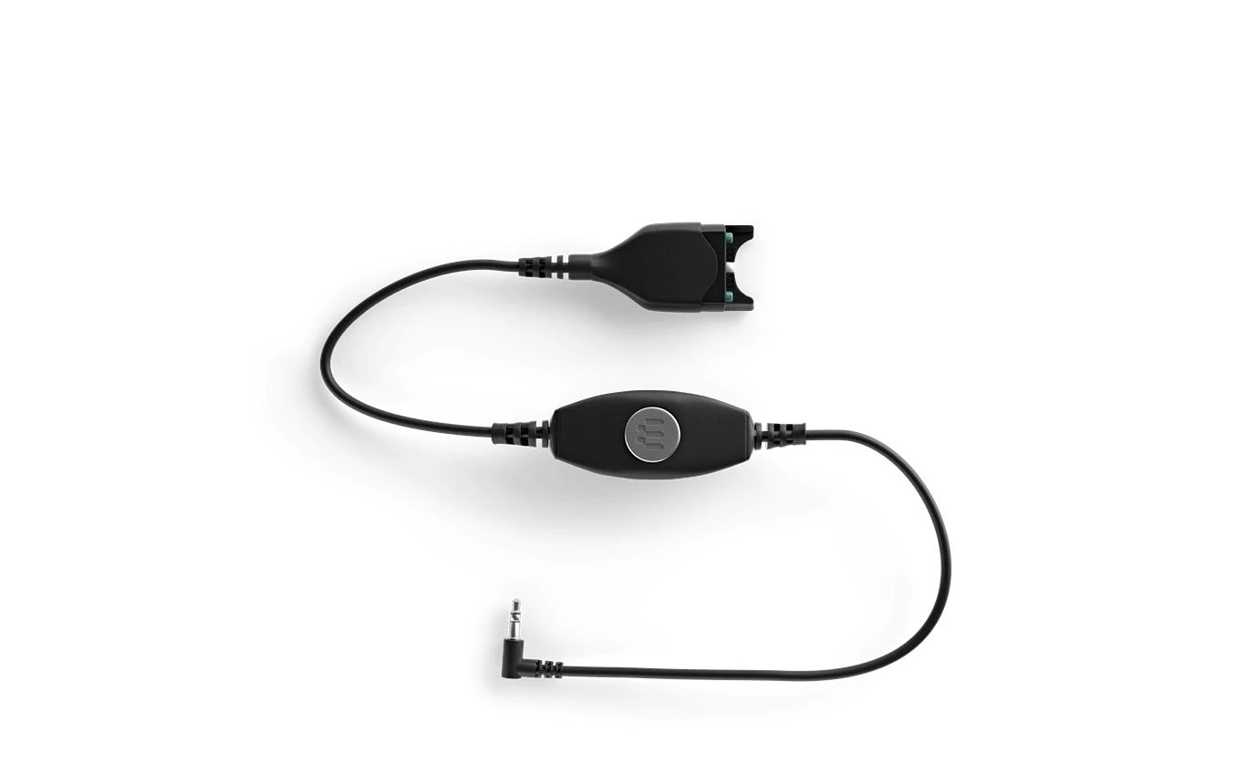EPOS | SENNHEISER Adapterkabel CMB 01 CTRL 3.5 Mm Klinke - QD 0.3 M - Telefon Headsets 1 EPOS | SENNHEISER Adapterkabel CMB 01 CTRL 3.5 Mm Klinke - QD 0.3 M - Telefon Headsets