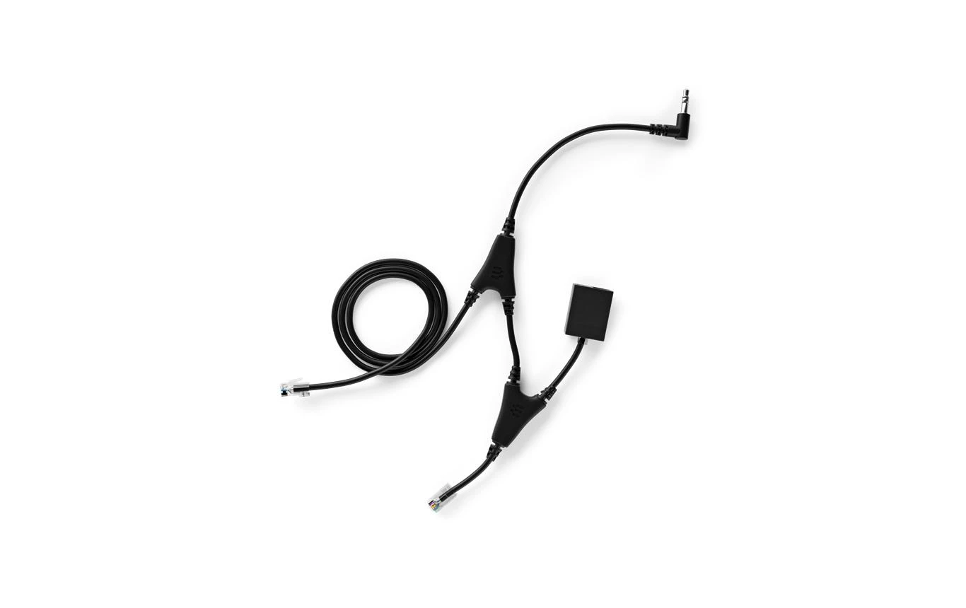 EPOS | SENNHEISER Adapterkabel CEHS-AL 01 RJ-45 - 3.5 Mm Klinke 1 M - Telefon Headsets 1 EPOS | SENNHEISER Adapterkabel CEHS-AL 01 RJ-45 - 3.5 Mm Klinke 1 M - Telefon Headsets