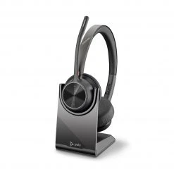 Poly Headset Voyager 4320 UC Duo USB-A, Inkl. Ladestation - Telefon Headsets