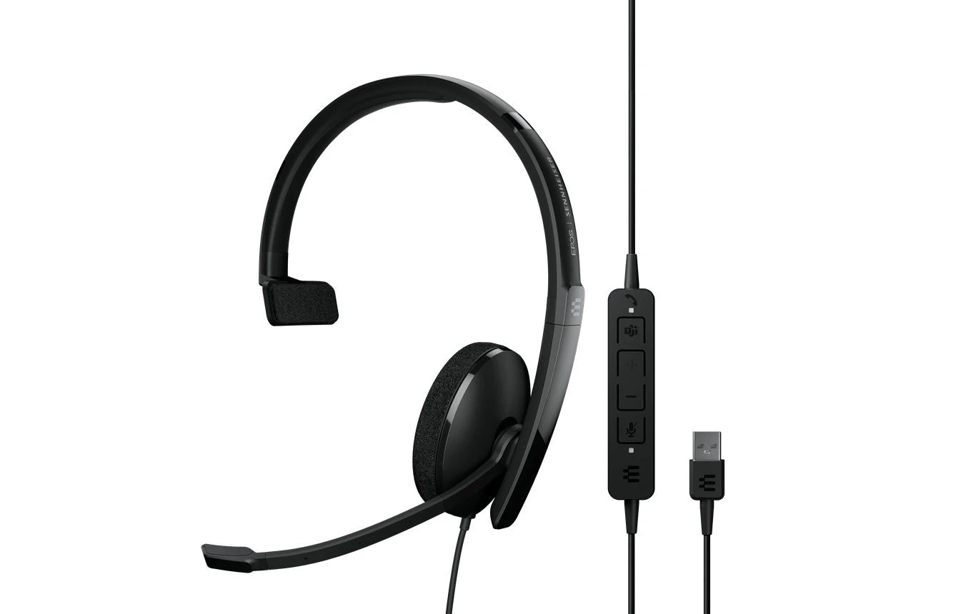 EPOS | SENNHEISER Headset ADAPT 130T II Mono MS USB-A - Telefon Headsets 2 EPOS | SENNHEISER Headset ADAPT 130T II Mono MS USB-A - Telefon Headsets – Bild 2