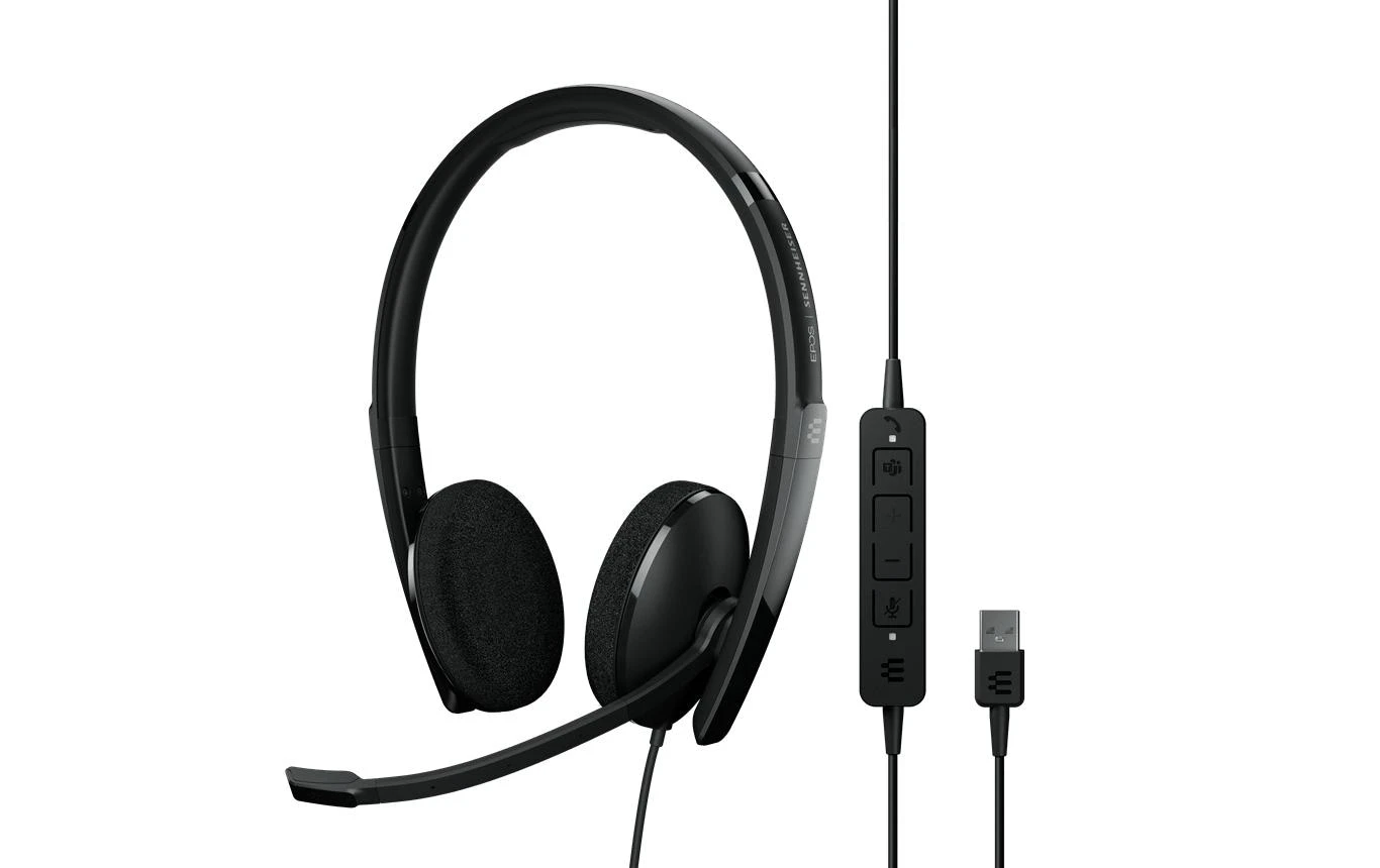 EPOS | SENNHEISER Headset ADAPT 160T II Duo MS USB-A - Telefon Headsets 2 EPOS | SENNHEISER Headset ADAPT 160T II Duo MS USB-A - Telefon Headsets – Bild 2