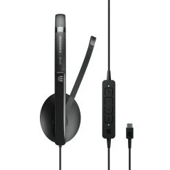 EPOS | SENNHEISER Headset ADAPT 160 II Duo USB-C - Telefon Headsets -Festnetz ⋅ Fax ⋅ Funk ⋅ Babysicherheit Verkäufe 1327614 3 5