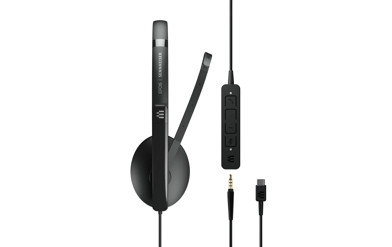 EPOS | SENNHEISER Headset ADAPT 165 II Duo USB-C, 3.5 Mm Klinke - Telefon Headsets 3 EPOS | SENNHEISER Headset ADAPT 165 II Duo USB-C, 3.5 Mm Klinke - Telefon Headsets – Bild 3