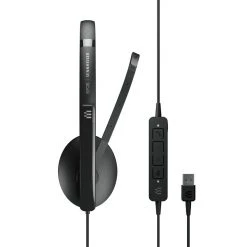 EPOS | SENNHEISER Headset ADAPT 160 ANC Duo USB-A - Telefon Headsets -Festnetz ⋅ Fax ⋅ Funk ⋅ Babysicherheit Verkäufe 1327616 3 5