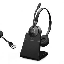 Jabra Headset Engage 55 MS Duo USB-A, Inkl. Ladestation - Telefon Headsets