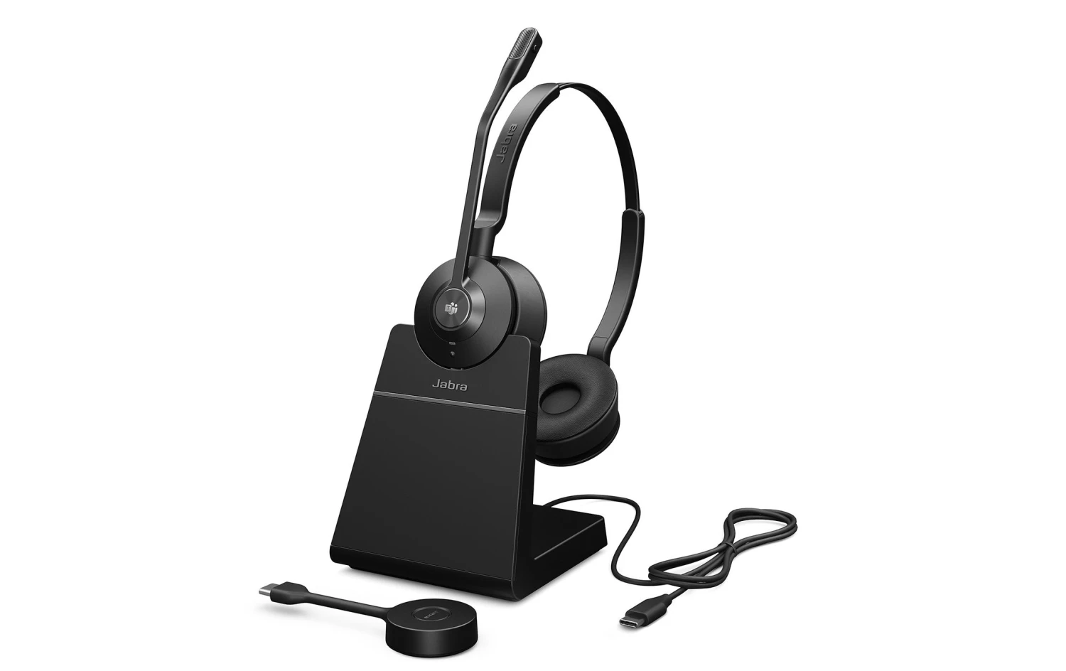 Jabra Headset Engage 55 MS Duo USB-C, Inkl. Ladestation - Telefon Headsets 1 Jabra Headset Engage 55 MS Duo USB-C, Inkl. Ladestation - Telefon Headsets