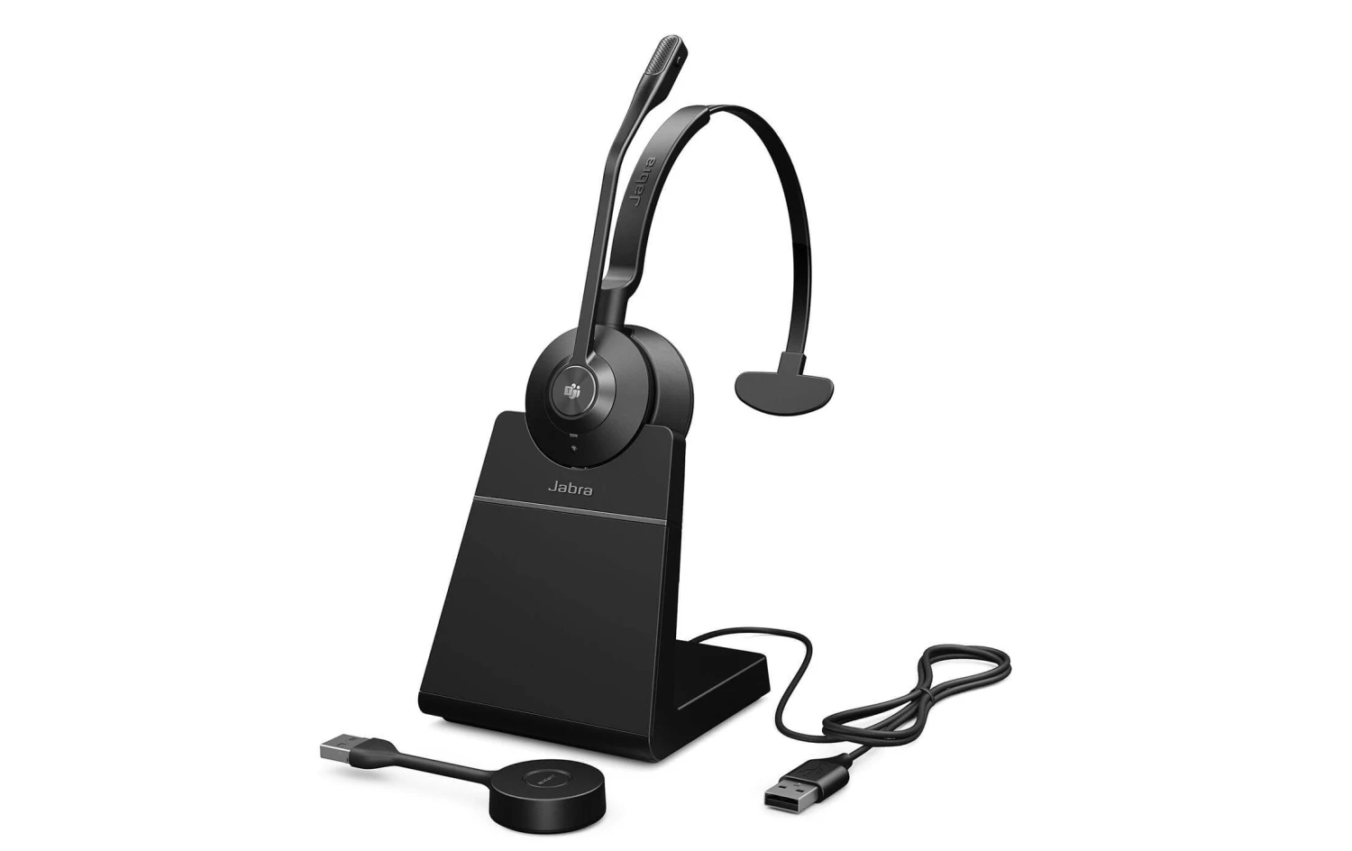 Jabra Headset Engage 55 MS Mono USB-A, Inkl. Ladestation - Telefon Headsets 1 Jabra Headset Engage 55 MS Mono USB-A, Inkl. Ladestation - Telefon Headsets