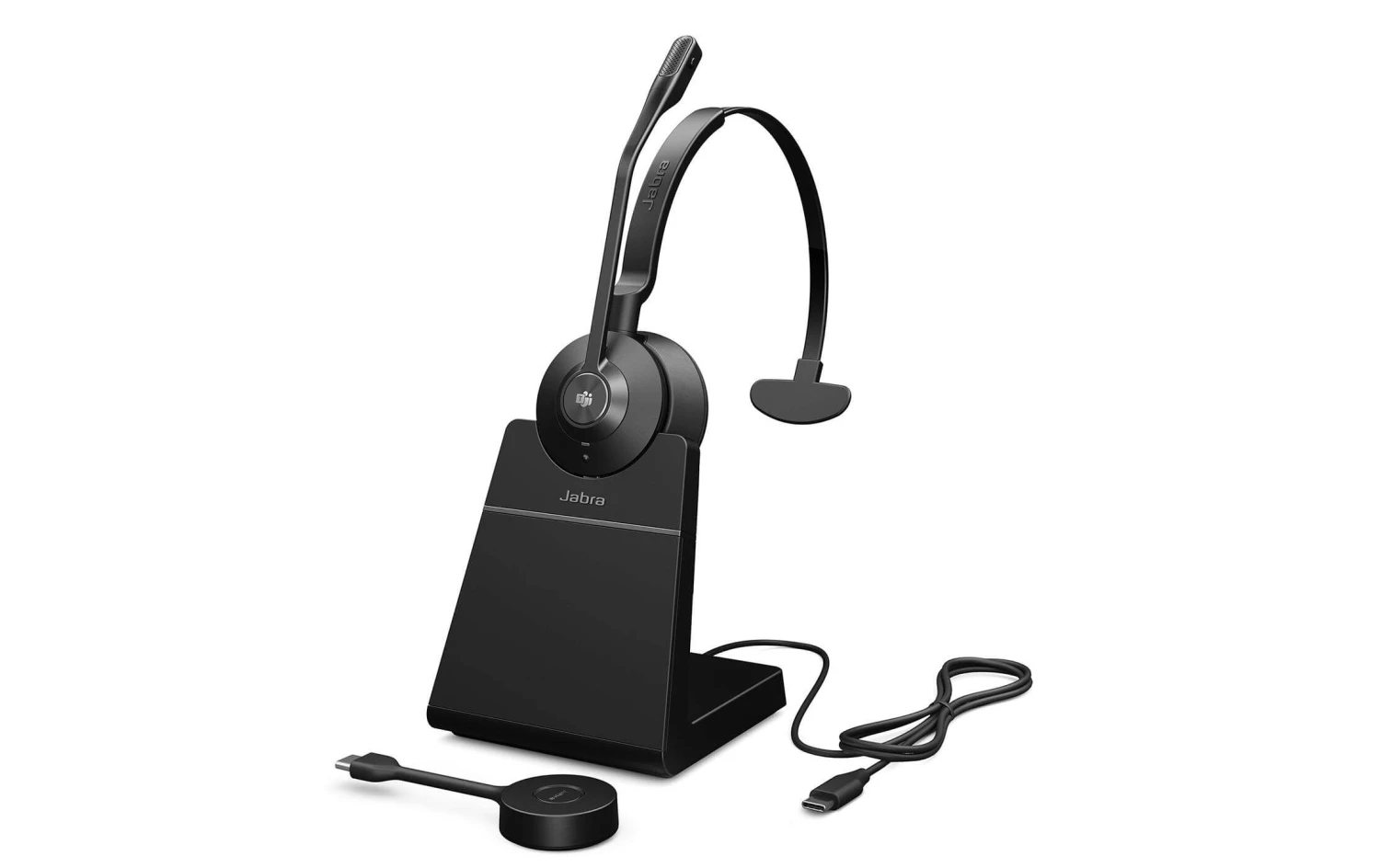 Jabra Headset Engage 55 MS Mono USB-C, Inkl. Ladestation - Telefon Headsets 1 Jabra Headset Engage 55 MS Mono USB-C, Inkl. Ladestation - Telefon Headsets