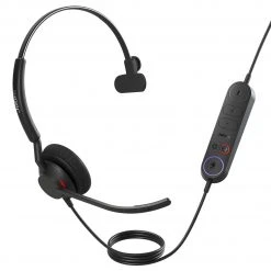 Jabra Headset Engage 40 MS Mono USB-C, Mit Inline Link - Telefon Headsets