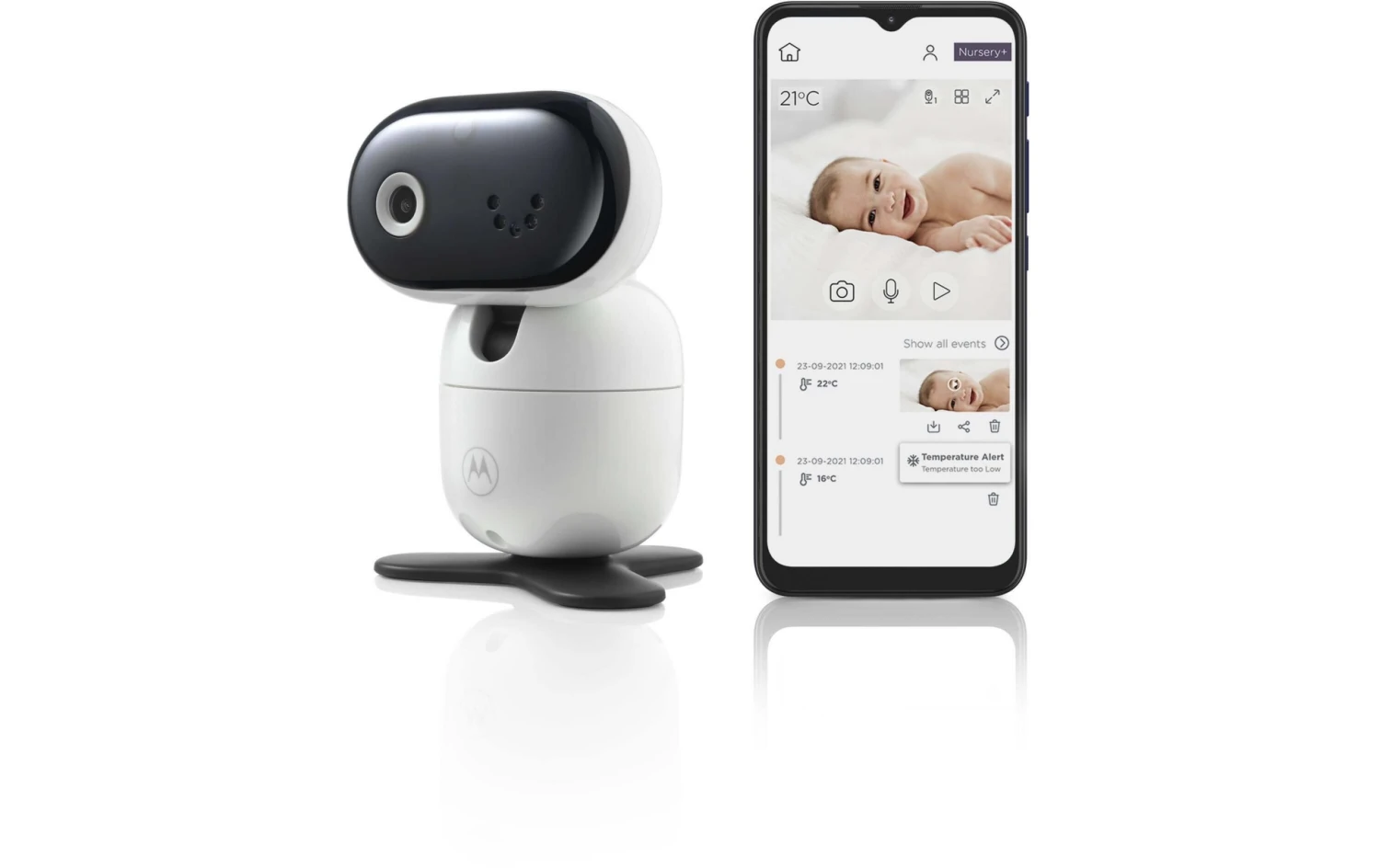 Motorola Babyphone Video PIP1010 - Babyphones 2 Motorola Babyphone Video PIP1010 - Babyphones – Bild 2