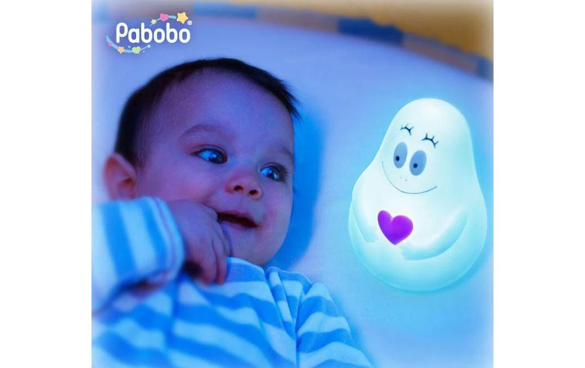 Pabobo Nachtlicht Lumilove Barbapapa Blau/Grün - Babyphones 2 Pabobo Nachtlicht Lumilove Barbapapa Blau/Grün - Babyphones – Bild 2