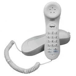 Tiptel Tischtelefon 114 Weiss - Festnetz-Telefone