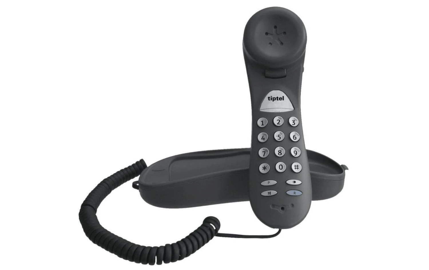 Tiptel Tischtelefon 114 Anthrazit - Festnetz-Telefone 1 Tiptel Tischtelefon 114 Anthrazit - Festnetz-Telefone