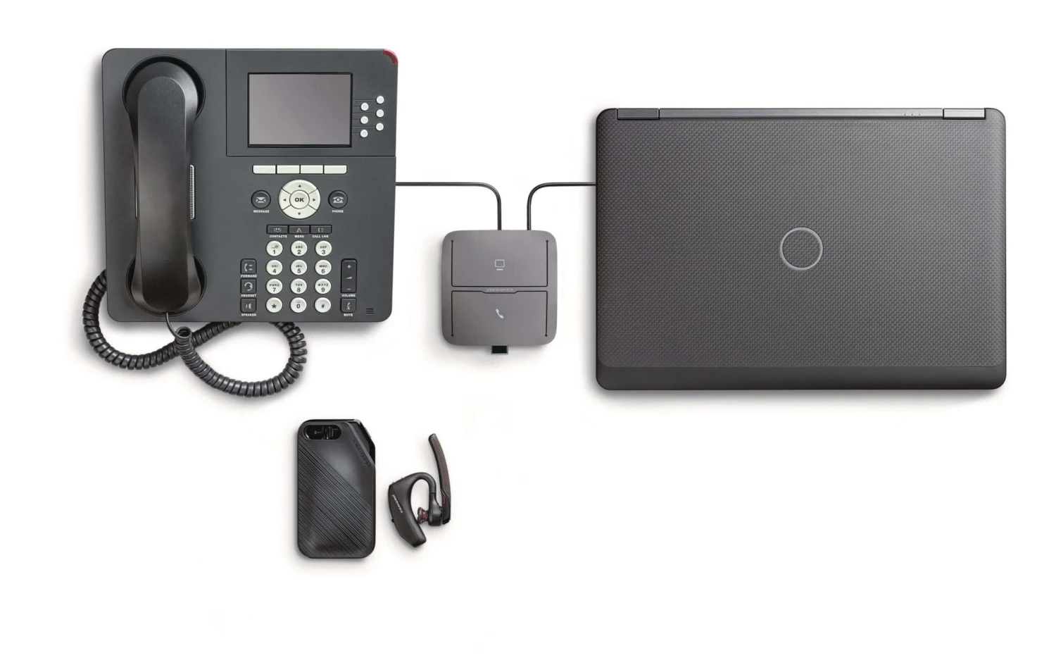 Poly Umschalter MDA220 USB - Telefon Headsets 3 Poly Umschalter MDA220 USB - Telefon Headsets – Bild 3