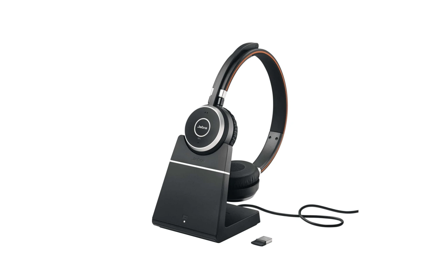Jabra Headset Evolve 65 Duo MS Inkl. Ladestation - Telefon Headsets 1 Jabra Headset Evolve 65 Duo MS Inkl. Ladestation - Telefon Headsets