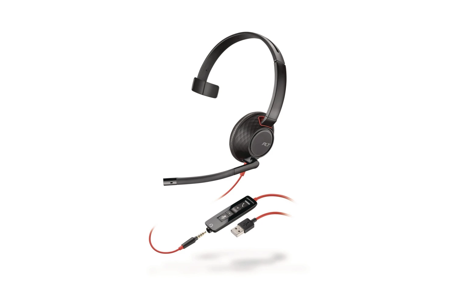 Poly Headset Blackwire 5210 Mono USB - Telefon Headsets 1 Poly Headset Blackwire 5210 Mono USB - Telefon Headsets