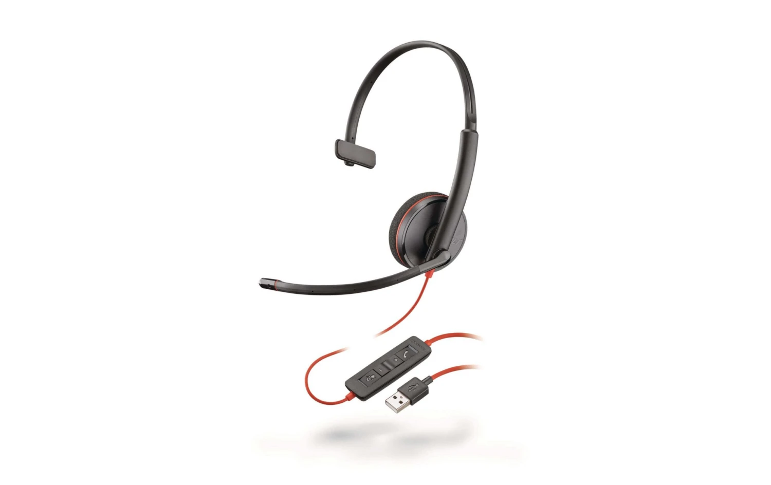 Poly Headset Blackwire 3210 Mono USB - Telefon Headsets 1 Poly Headset Blackwire 3210 Mono USB - Telefon Headsets