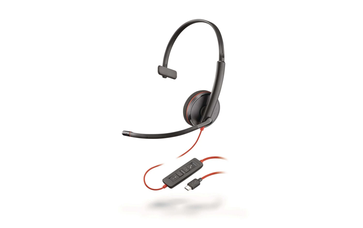 Poly Headset Blackwire 3210 Mono USB-C - Telefon Headsets 1 Poly Headset Blackwire 3210 Mono USB-C - Telefon Headsets
