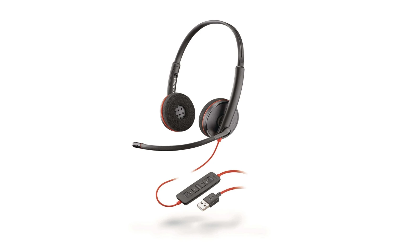 Poly Headset Blackwire 3220 Duo USB - Telefon Headsets 1 Poly Headset Blackwire 3220 Duo USB - Telefon Headsets