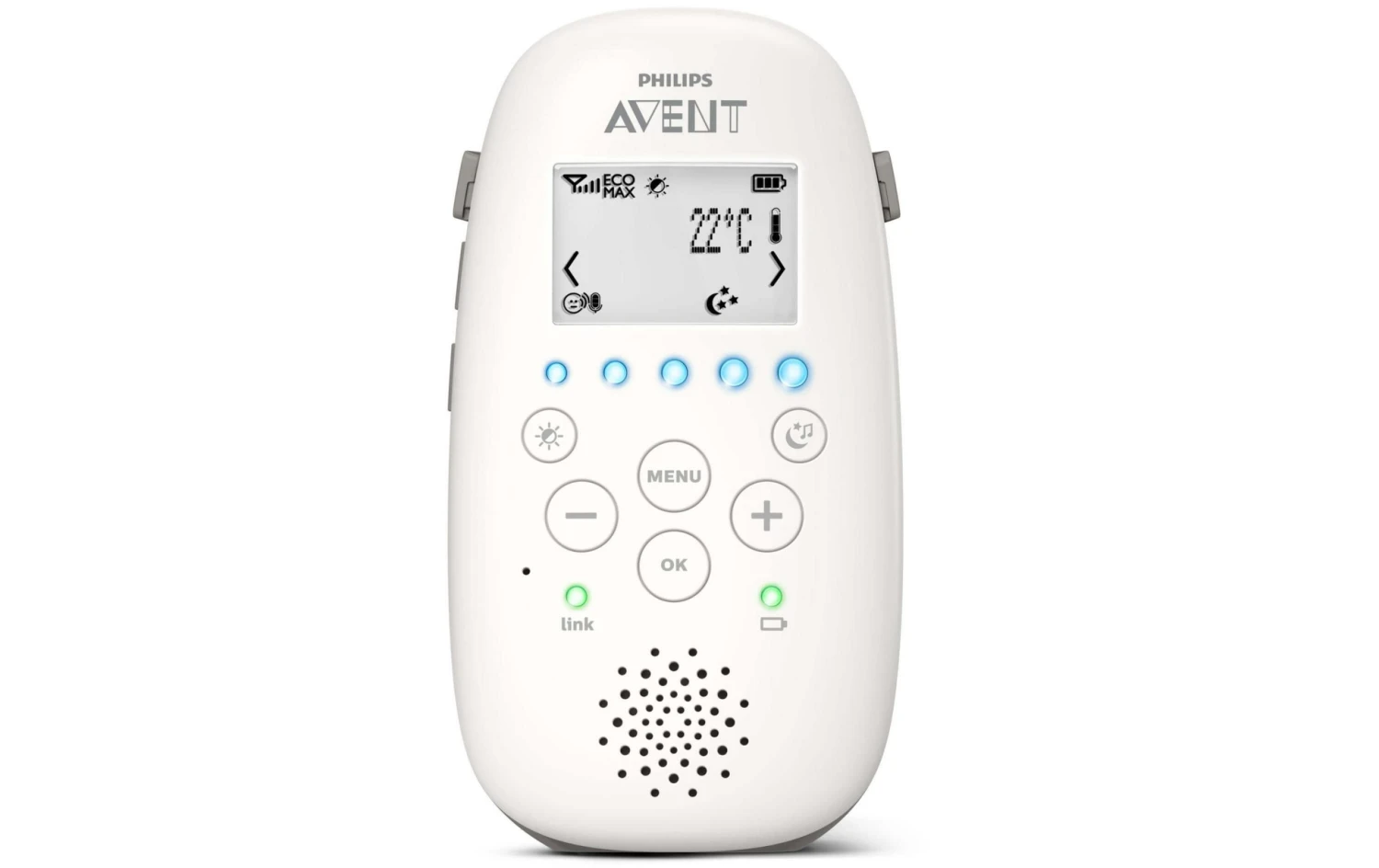 PHILIPS AVENT Babyphone Smart-Eco Mit Sternenhimmel-Projektor SCD733/26 - Babyphones 2 PHILIPS AVENT Babyphone Smart-Eco Mit Sternenhimmel-Projektor SCD733/26 - Babyphones – Bild 2