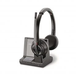 Poly Headset Savi 8220 Duo MS - Telefon Headsets