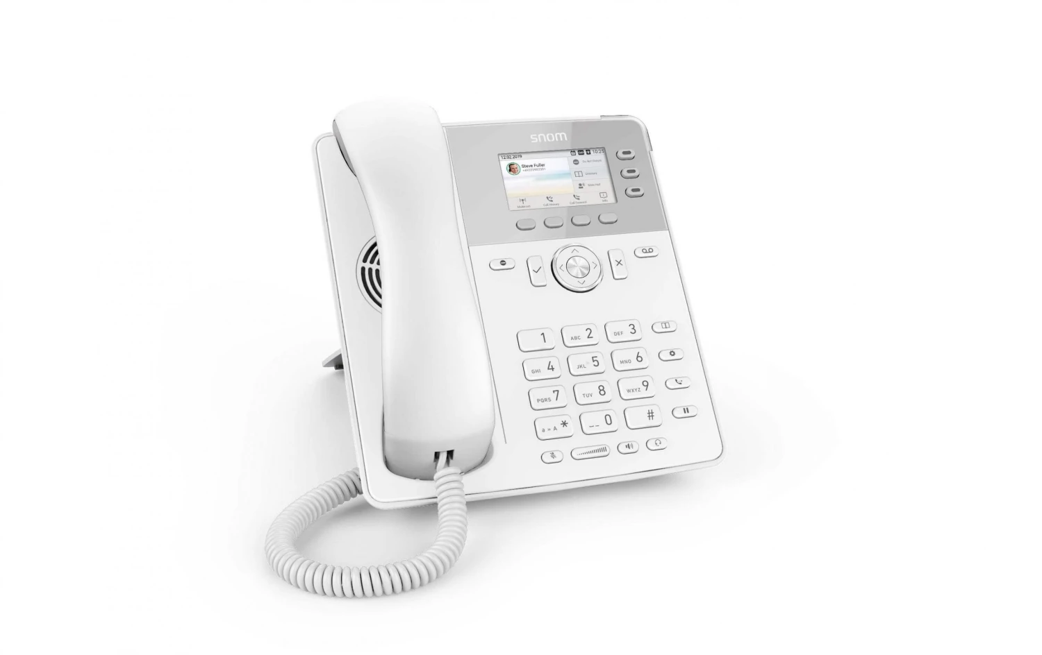 Snom Tischtelefon D717 Weiss - Voice Over IP 2 Snom Tischtelefon D717 Weiss - Voice Over IP – Bild 2